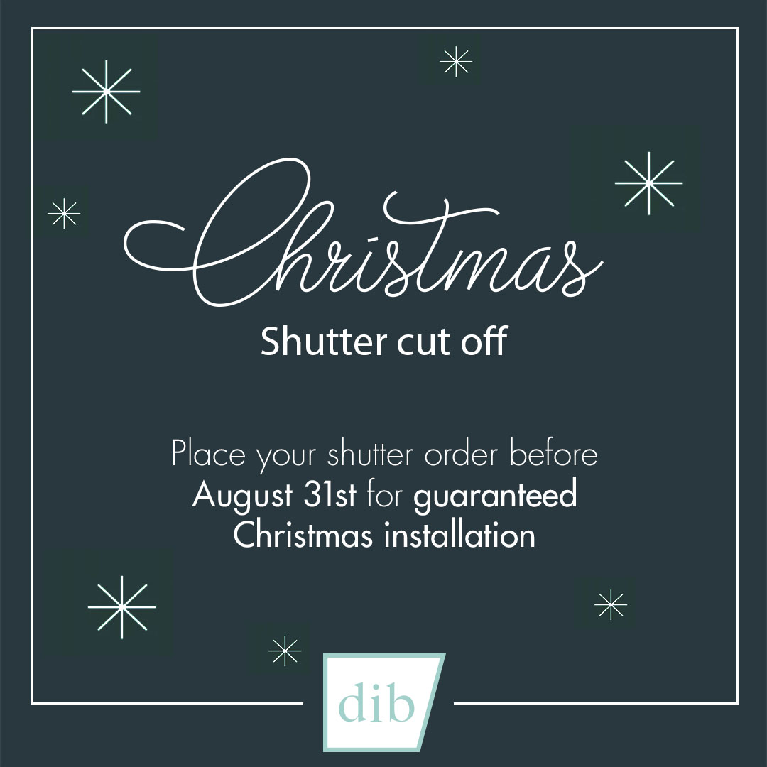 Last days for shutter orders